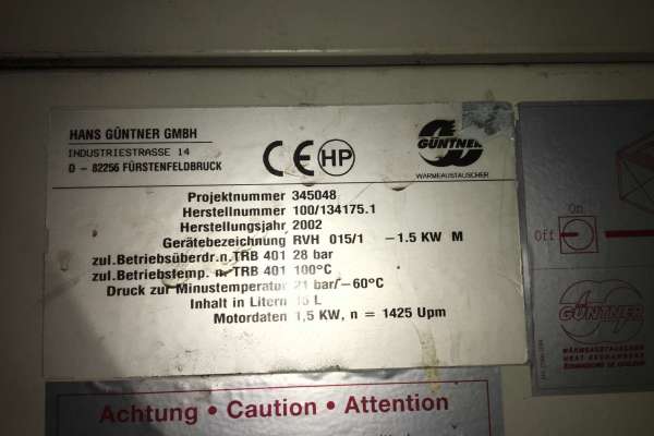 Güntner axiál ventilátoros légcsatornás kondenzátor termékképek
