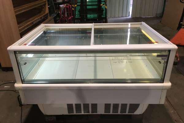 Hűtő, bemutató panorámás hűtősziget, CALIPSO 150x100 cm, normál hőfok termékképek