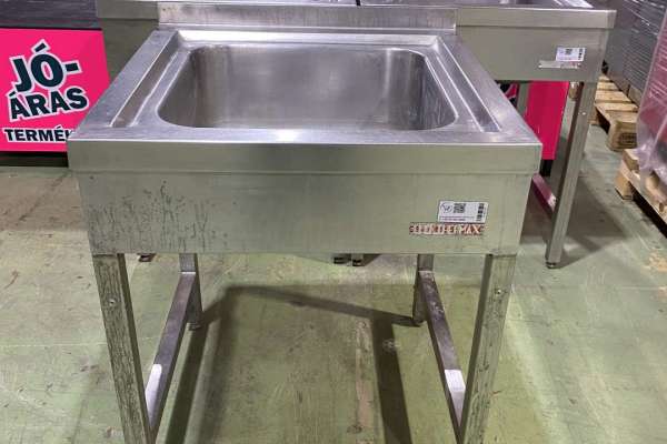 Rozsdamentes egymedencés mosogató termékképek