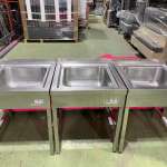 Rozsdamentes egymedencés mosogató termékképek