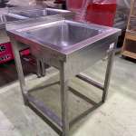 Rozsdamentes egymedencés mosogató termékképek