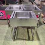 Rozsdamentes egymedencés mosogató termékképek