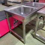 Rozsdamentes egymedencés mosogató termékképek