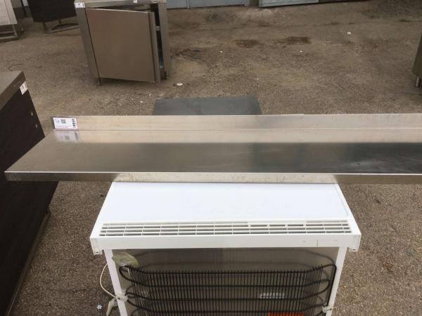 Rozsdamentes konzolos falipolc, 140*30