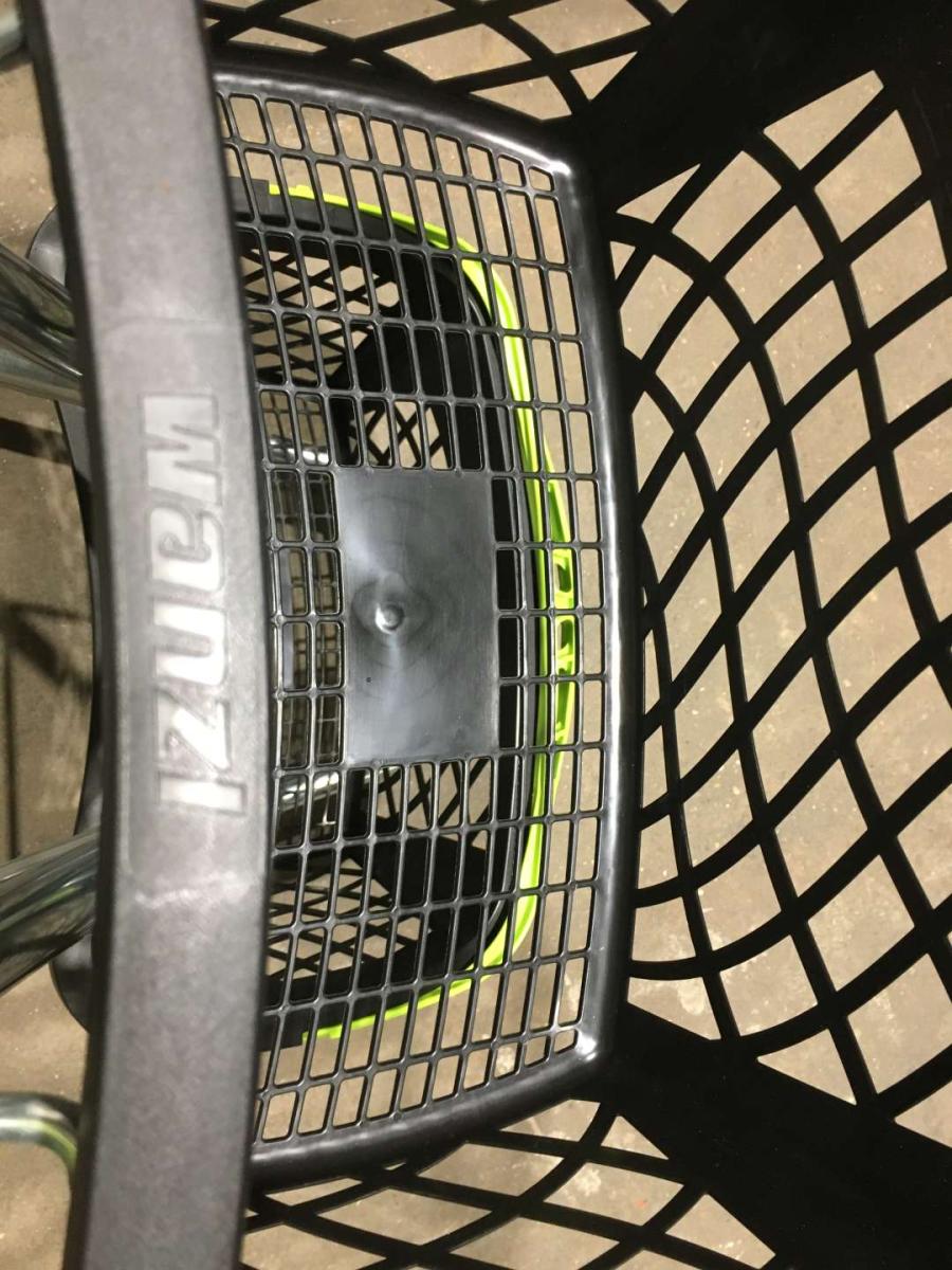 Új, vagy újszerű Wanzl Pick Up GT R 26 kocsi 2 darab kosárral – termékfotó csomagolás