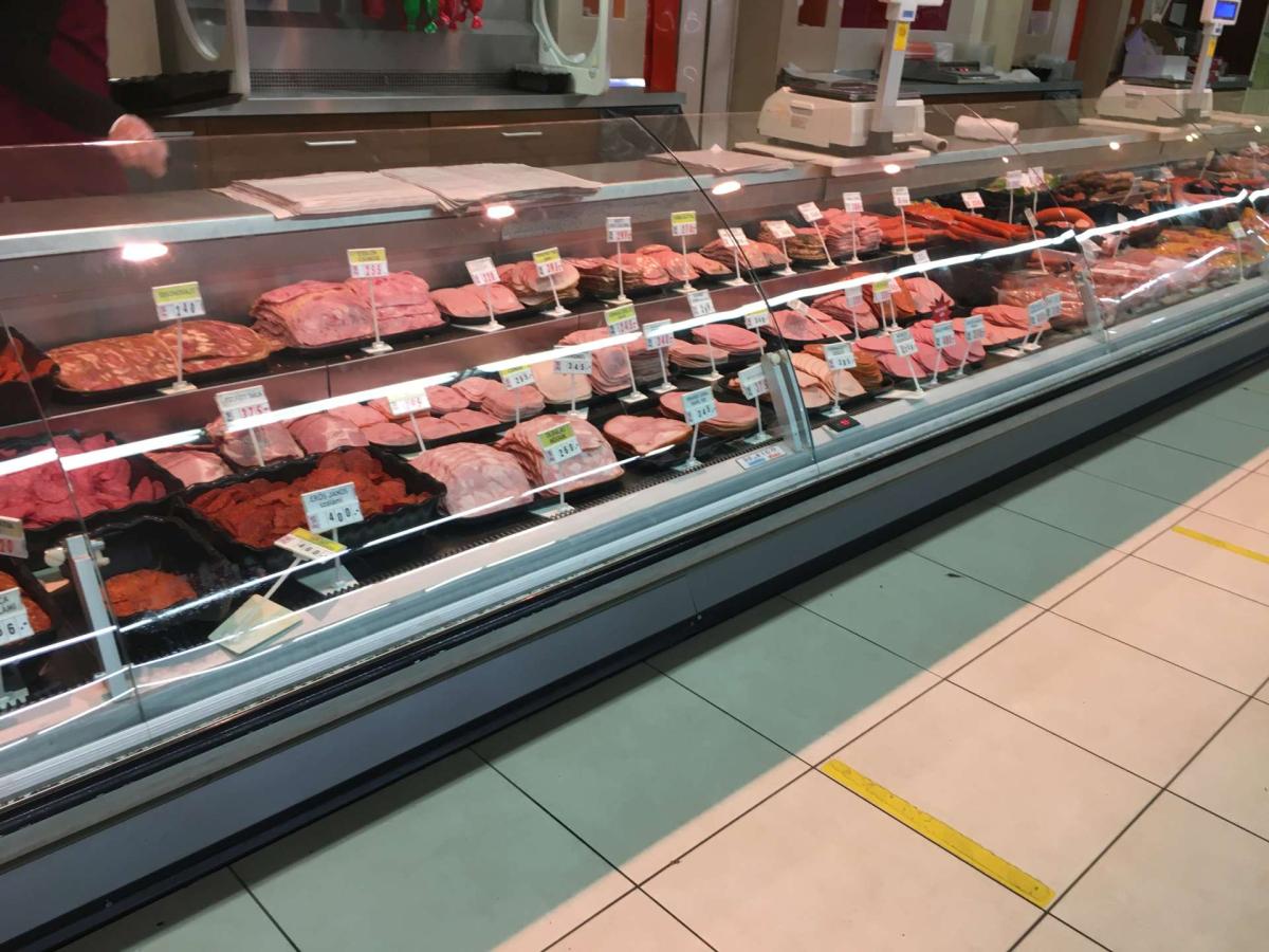 Kiszolgáló pult De Rigo Tonga 375 – termékfotó felülnézet