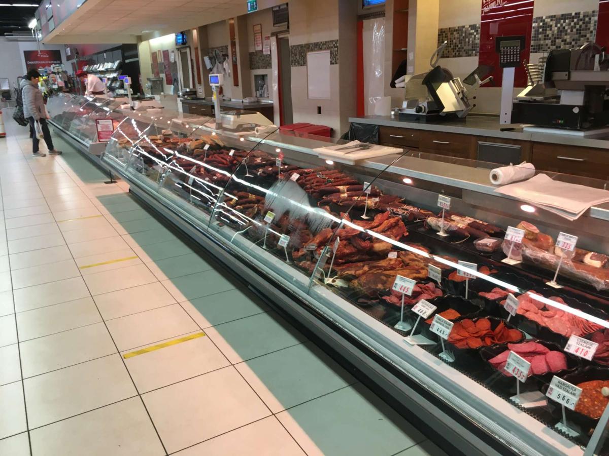 Kiszolgáló pult De Rigo Tonga 375 – termékfotó 45° nézet