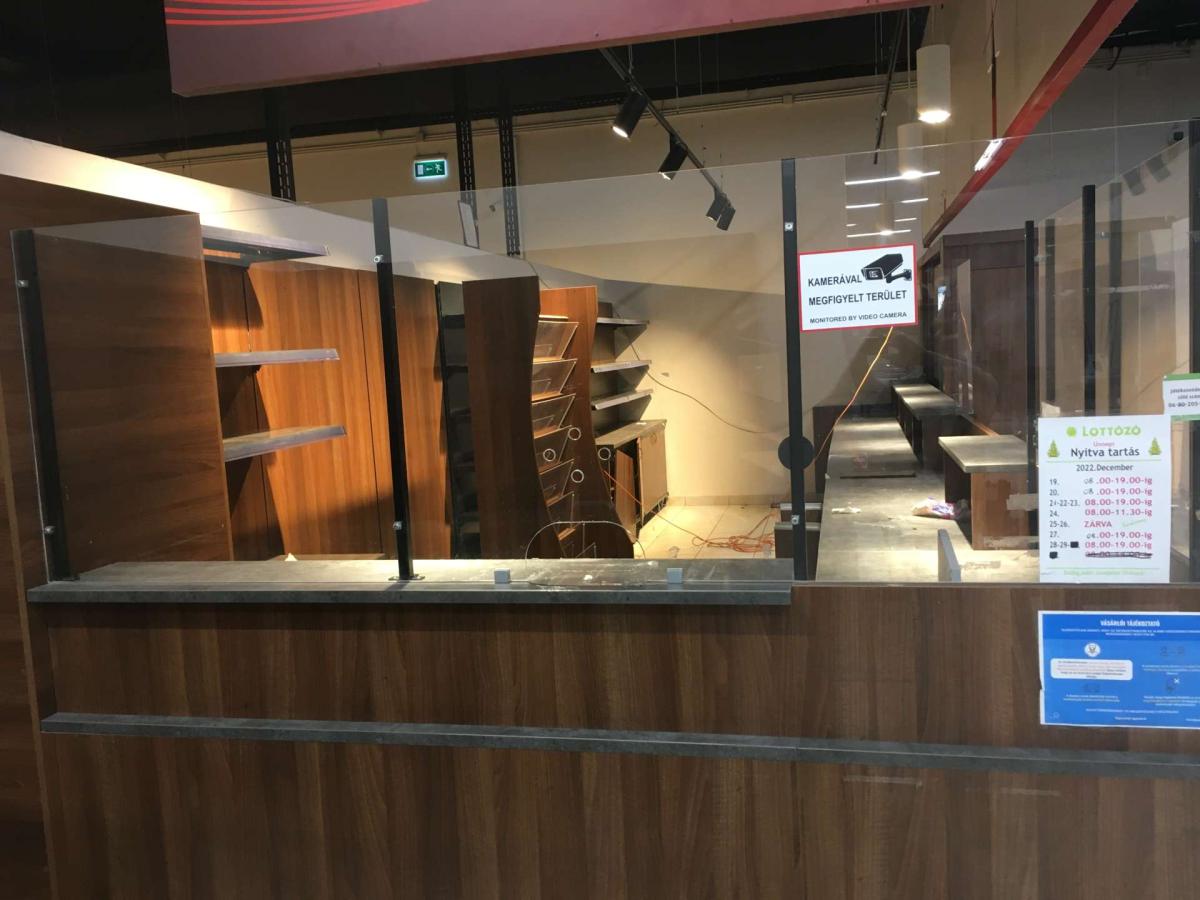 Plexi lap, " Covidplexi " 200*80*0,7 – termékfotó elölnézet