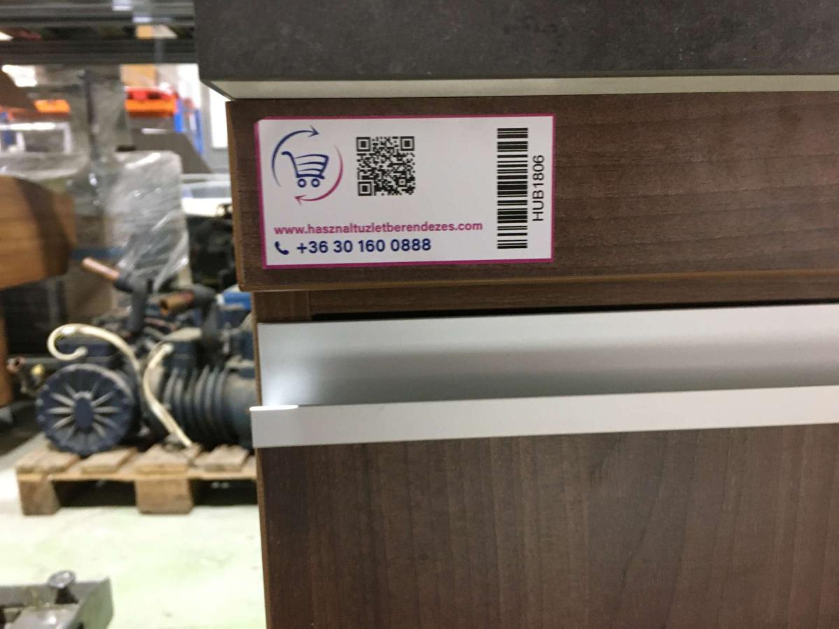 Pult, vagy munkaasztal bútorlapból, több méret – termékfotó bal oldalról