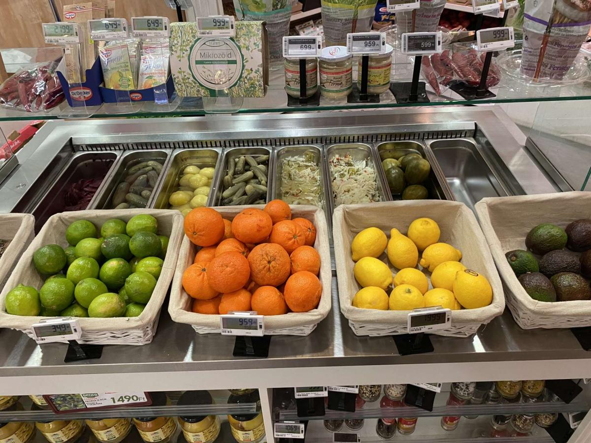 Saláta,- savanyúsághűtő zöldség,- gyümölcshűtő – termékfotó hátulról