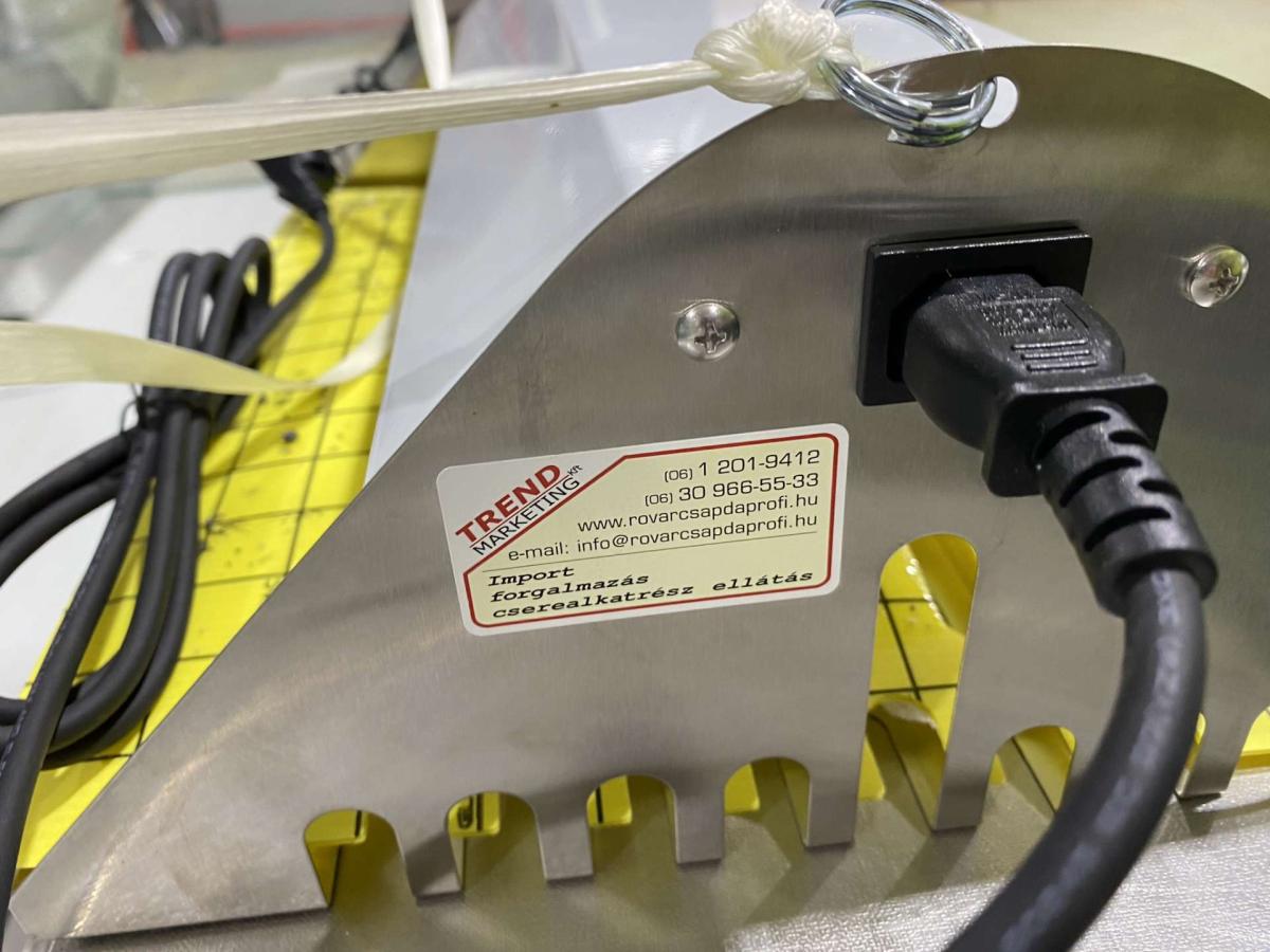 Rovarcsapda Flytrap Commercial ragadólapos – termékfotó hátulról