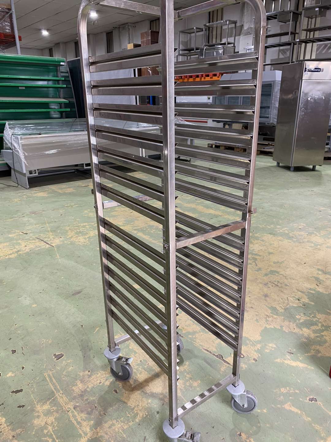 Rozsdamentes GN szállítókocsi