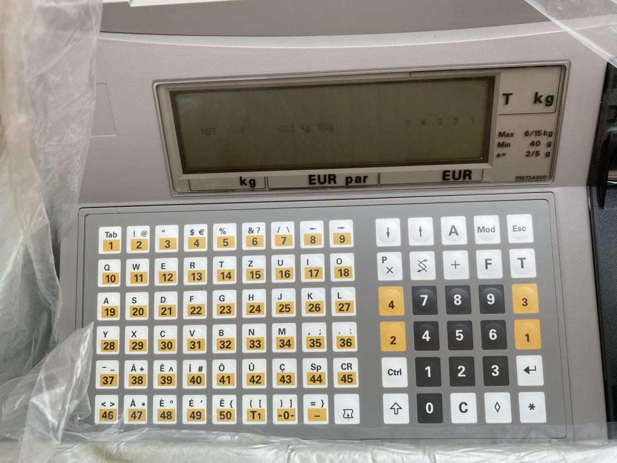 Bizerba BC100 mérleg – termékfotó elölnézet