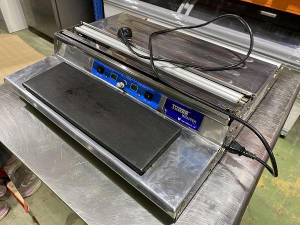 Asztali habtálca fóliázó