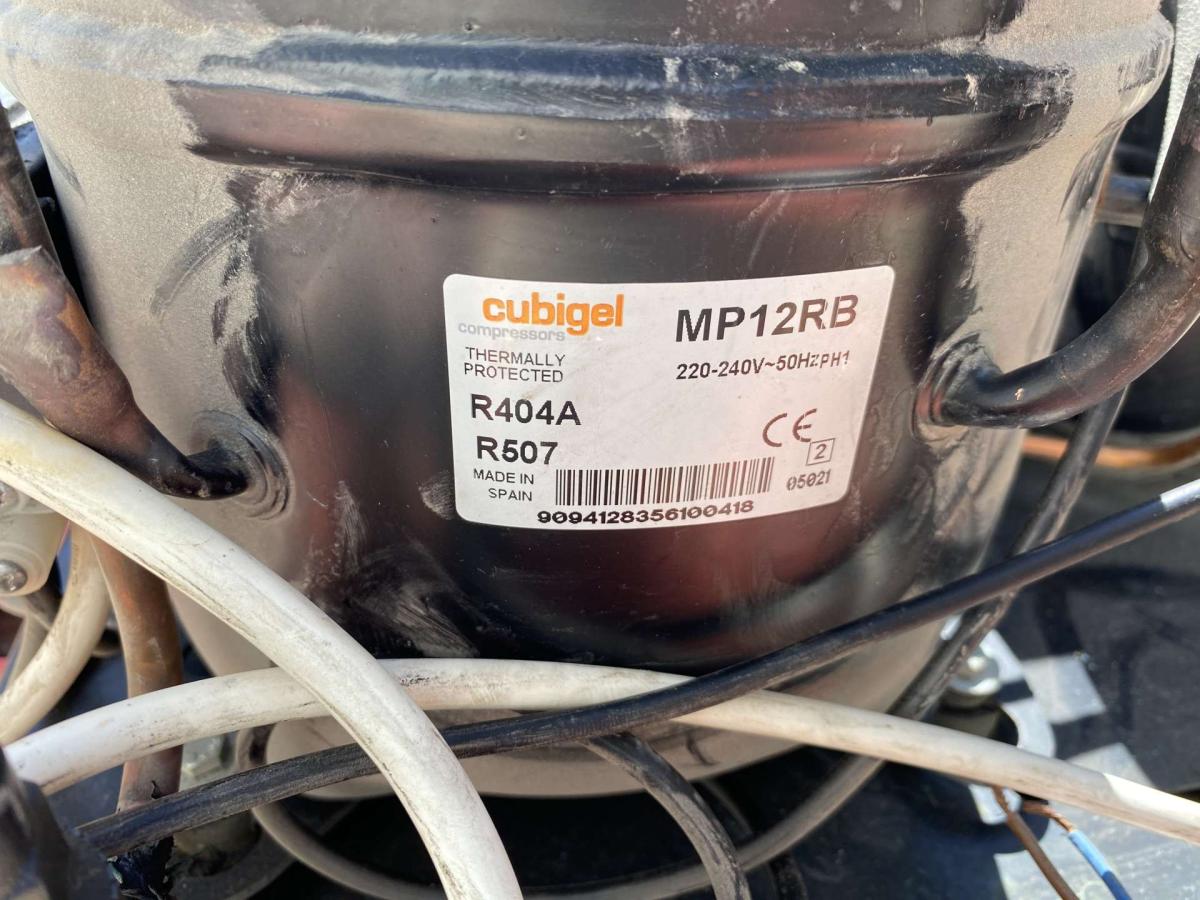 Aggregát Cubigel CMP12TB3N – termékfotó hátulról