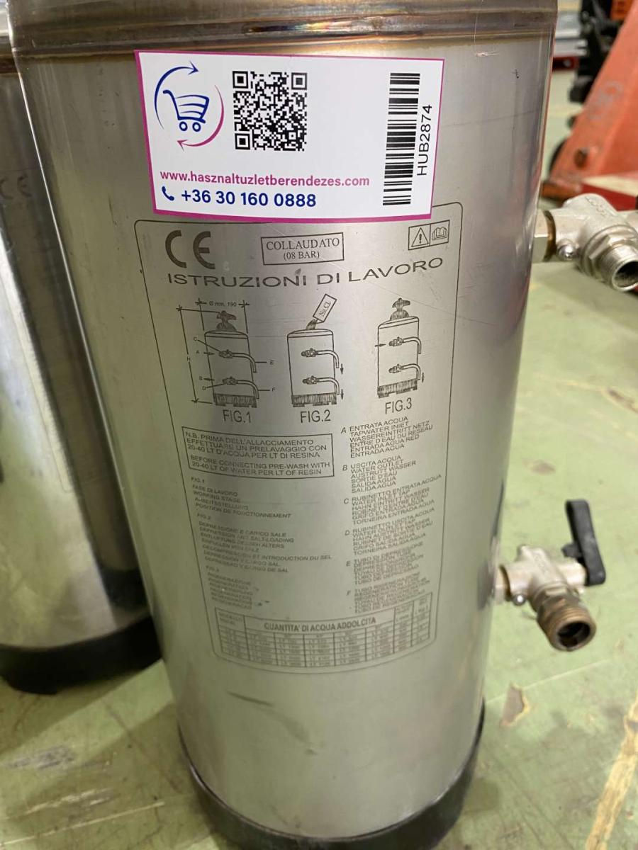 Vízlágyító, vízkőoldó – termékfotó felülnézet