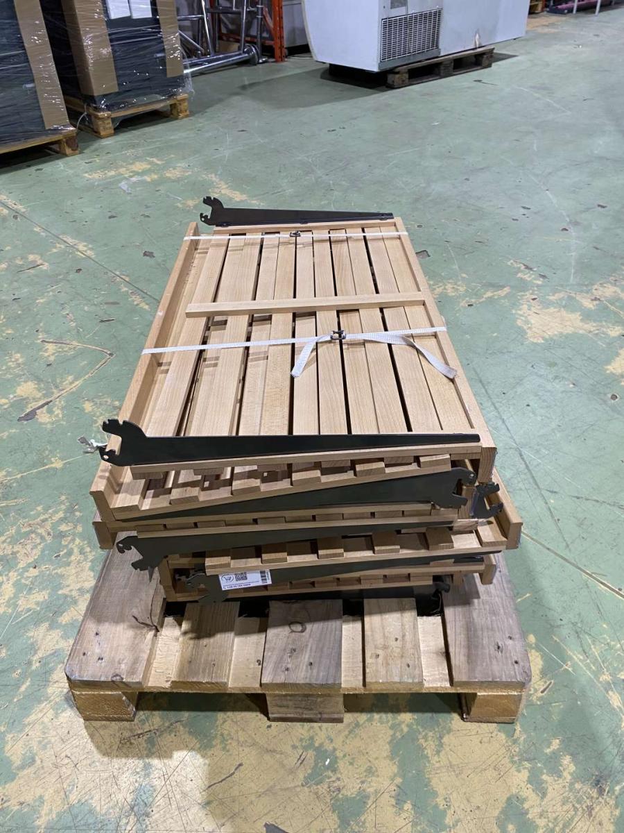 Kenyeres rácspolc 100*47 – termékfotó jobb oldalról