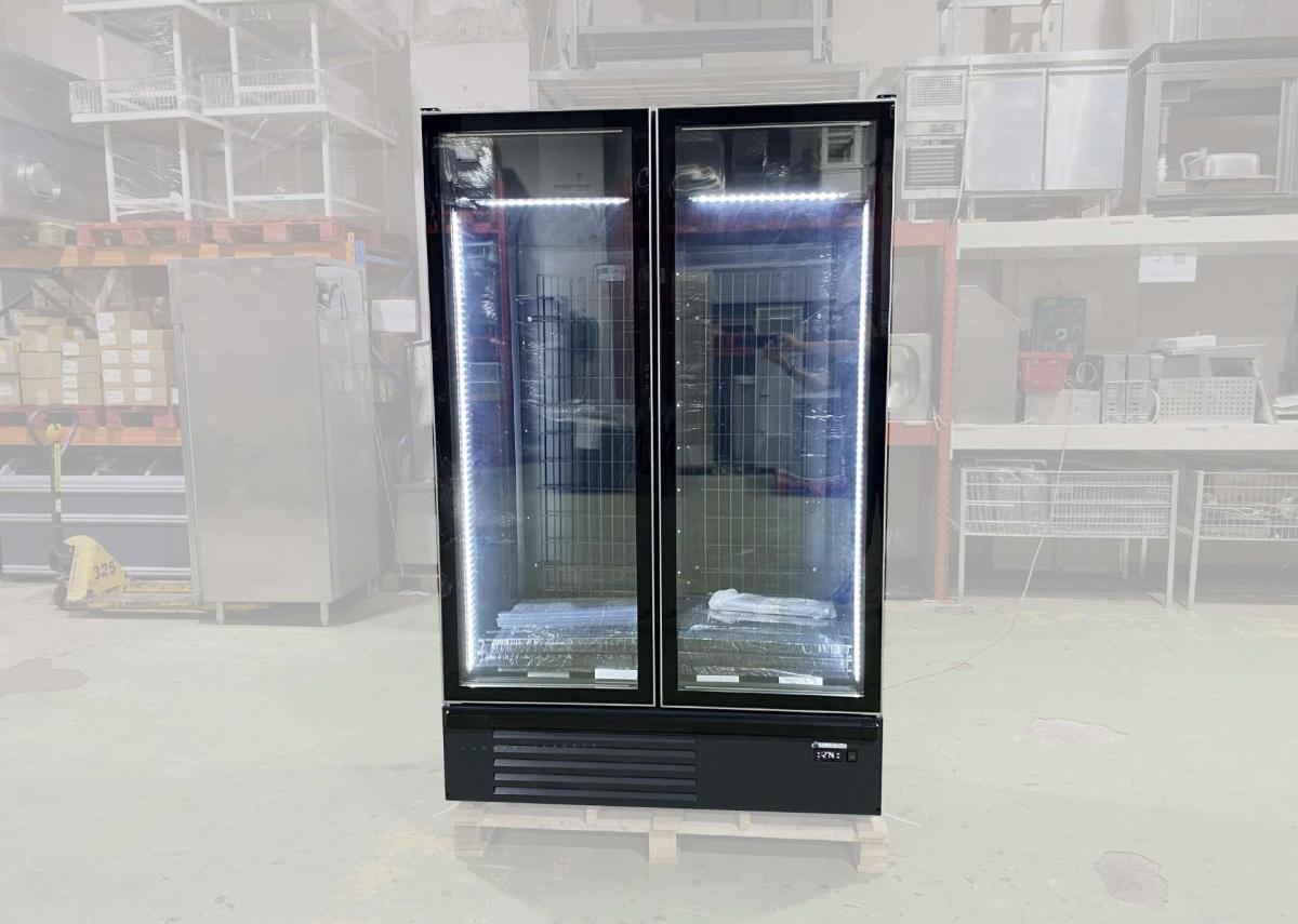 Új ECOCOLD Cherry M&amp;D NT 1300 2D (fagyasztó) beépített aggregátoros hűtő (-) – termékfotó elölnézet