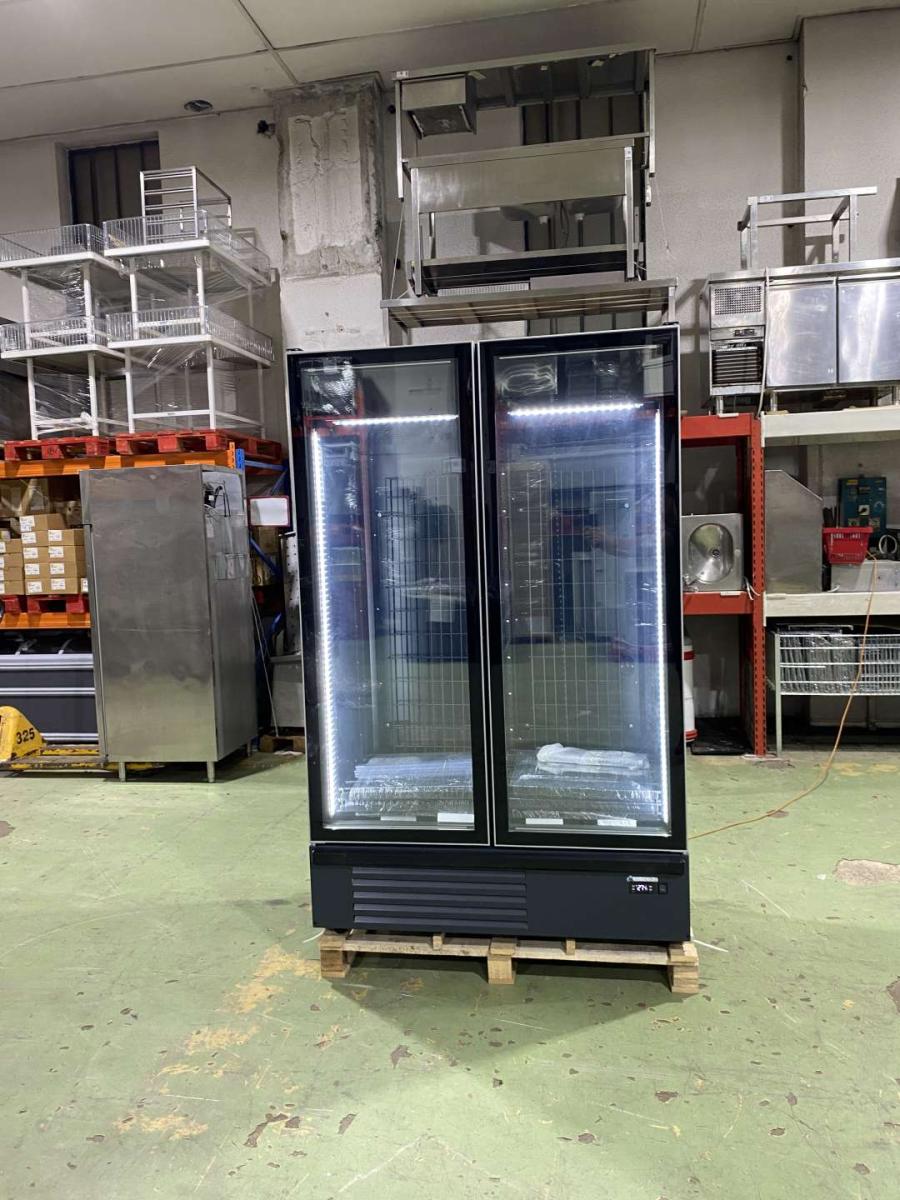 Új ECOCOLD Cherry M&amp;D NT 1300 2D (fagyasztó) beépített aggregátoros hűtő (-) – termékfotó csomagolás