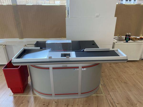 Kasszaasztal Pillen ( Szimpla elpakolós)