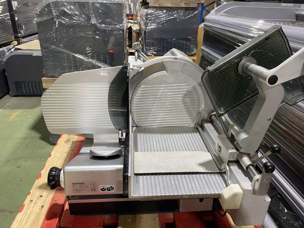 BIZERBA VS12 D szeletelő – termékfotó felülnézet