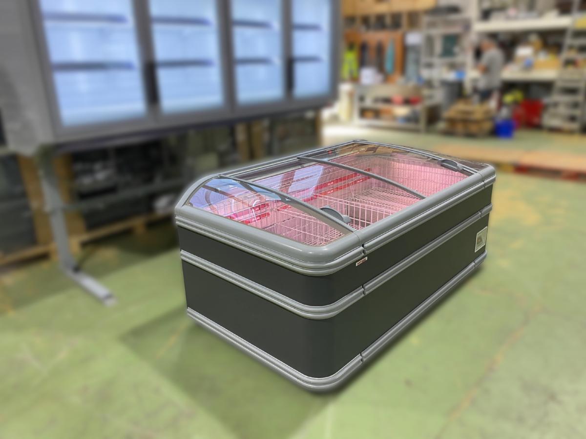 AHT MIAMI hűtőláda 185 szürke – termékfotó hátulról