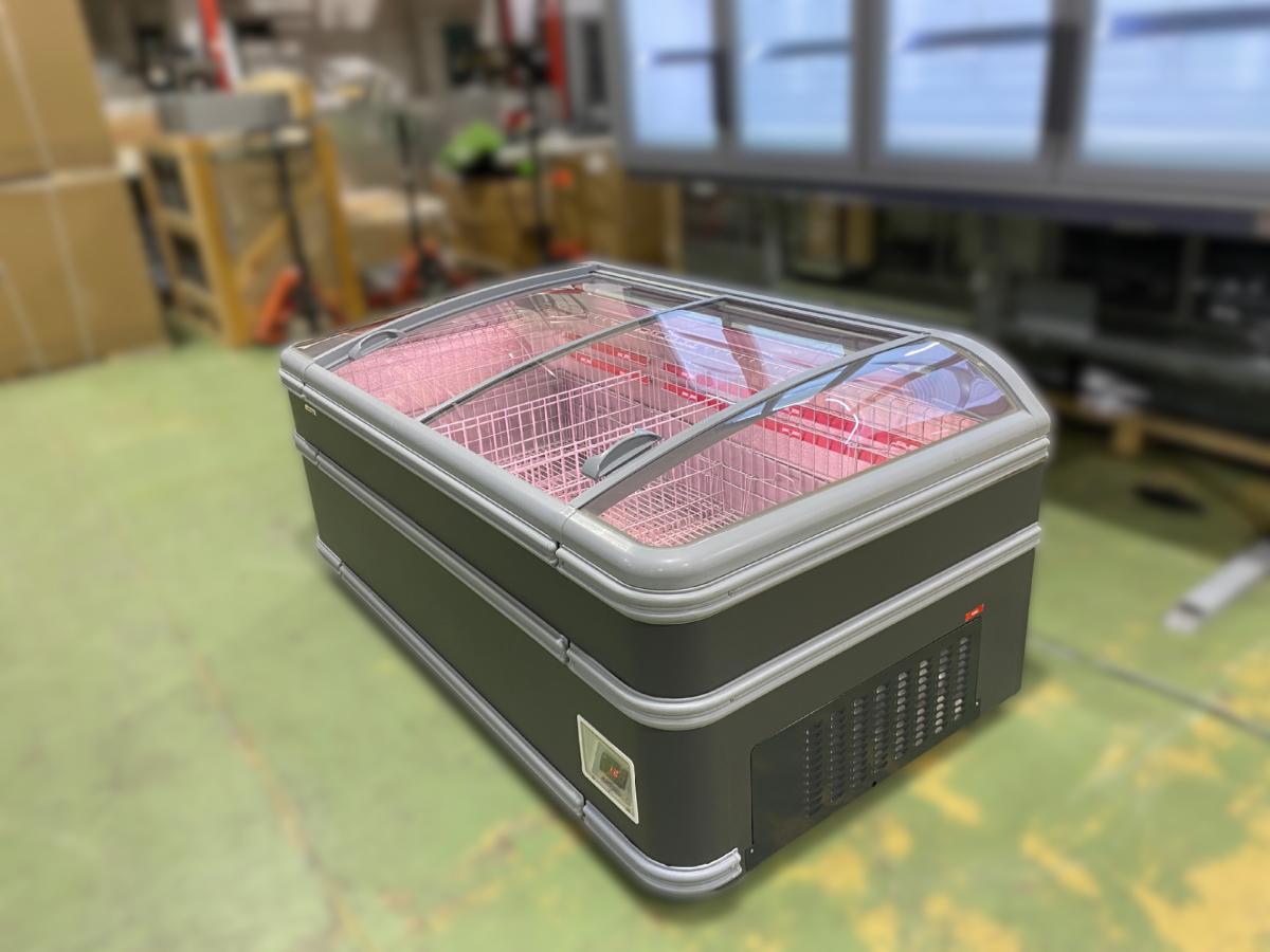 AHT MIAMI hűtőláda 185 szürke – termékfotó bal oldalról