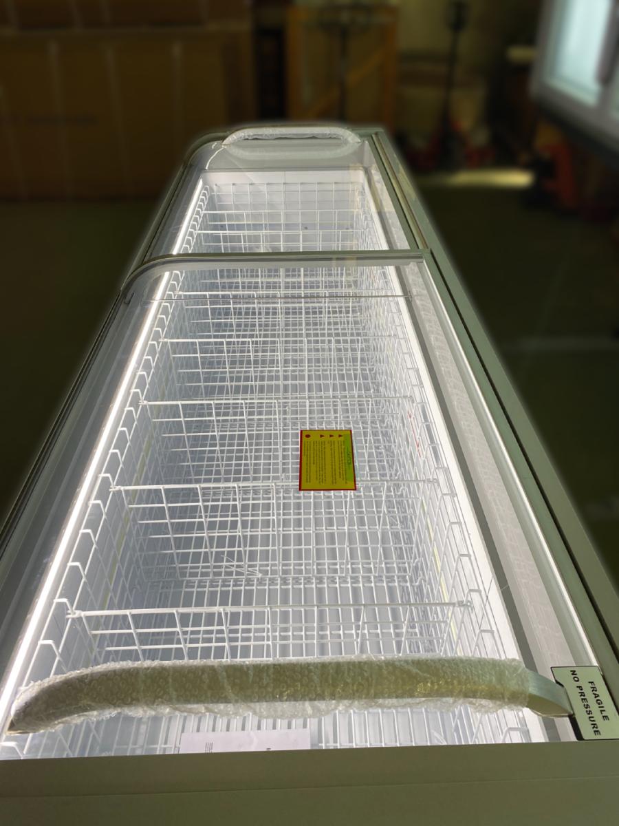 Új Hiron fagyasztóláda + EPTA Sound fagyasztószett 250 – termékfotó bal oldalról