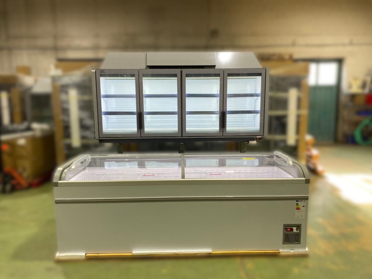 Új Hiron fagyasztóláda + EPTA Sound fagyasztószett 250 – termékfotó felülnézet