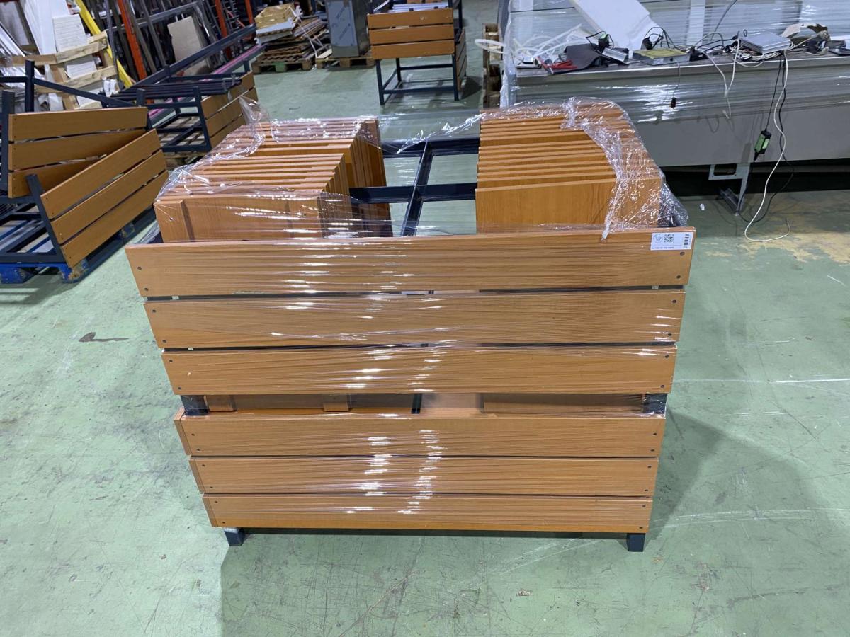 Zöldséges sziget, sorolható – termékfotó 45° nézet