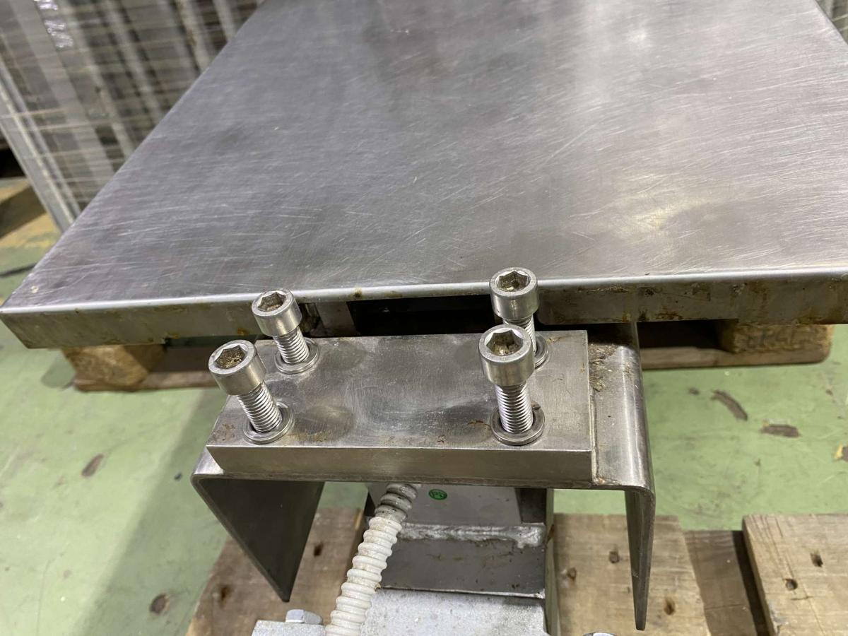 Összecsukható fali mérleg, mázsa rozsdamentes – termékfotó felülnézet