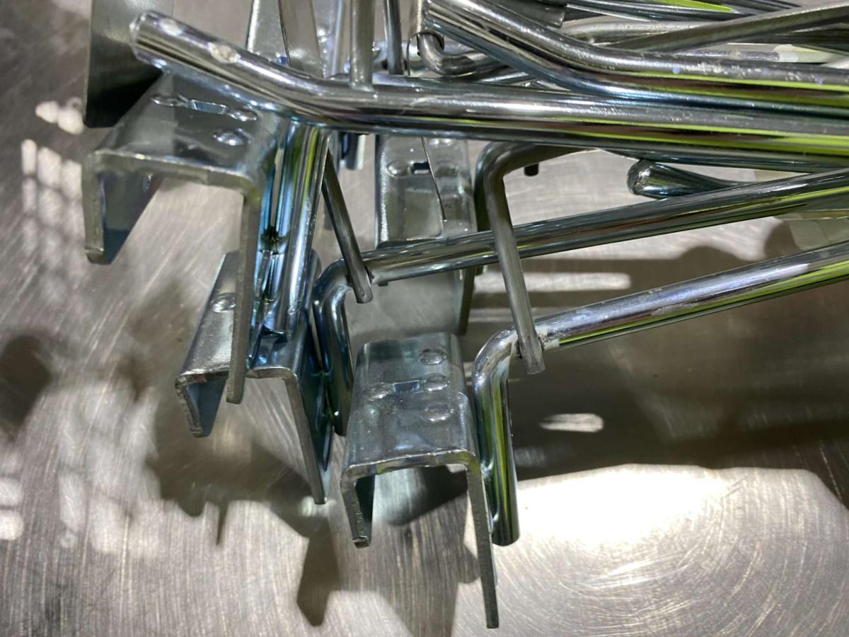 Használt bliszterkampó 32cm – termékfotó felülnézet