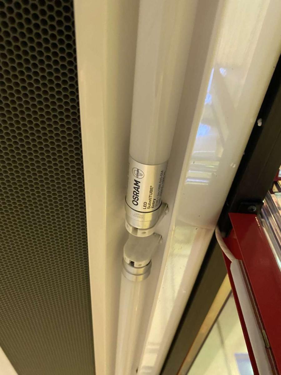 Új WSL - WANZL Horison falihűtő 3,75 méter – termékfotó részlet