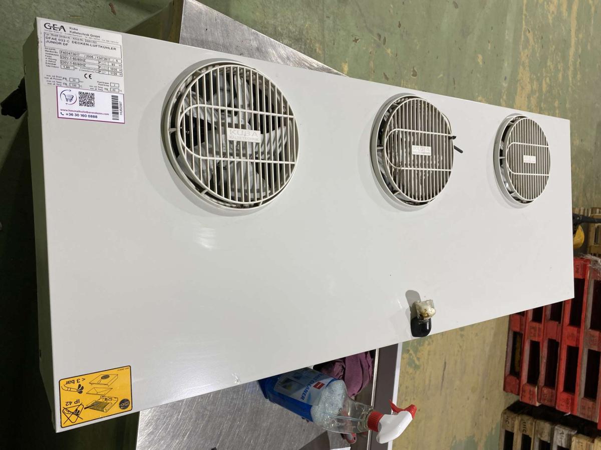 Elpárologtató GEA KÜBA 033C JUNIOR DF – termékfotó elölnézet