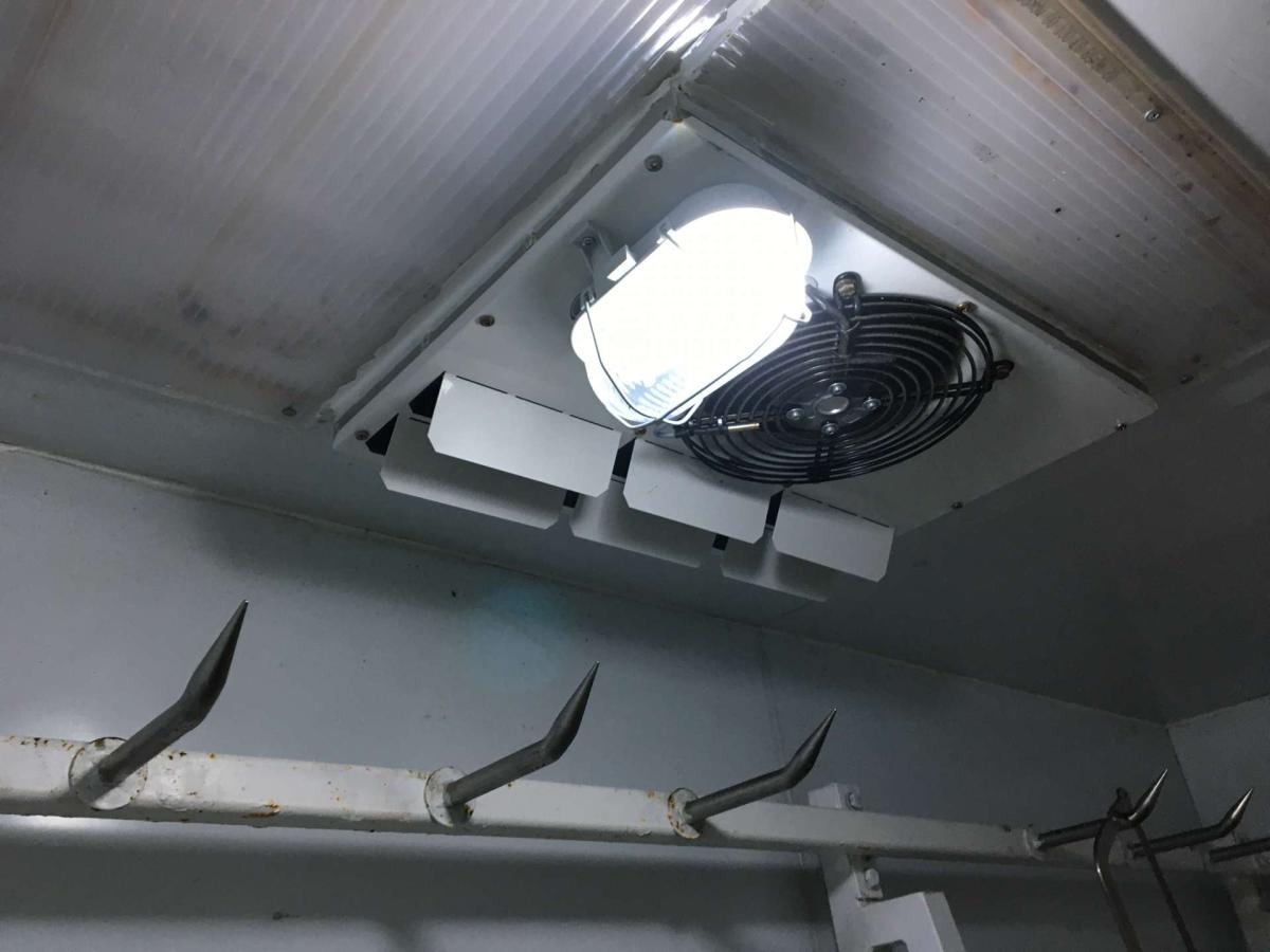 Rozsdamentes húskampósor 1 soros - 100 cm – termékfotó elölnézet