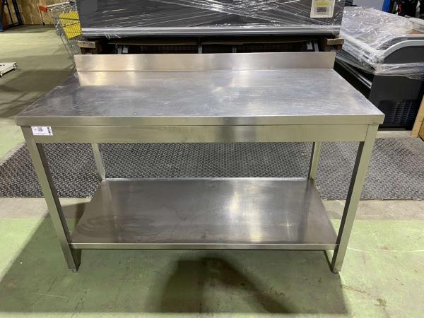 Rozsdamentes asztal 144*65