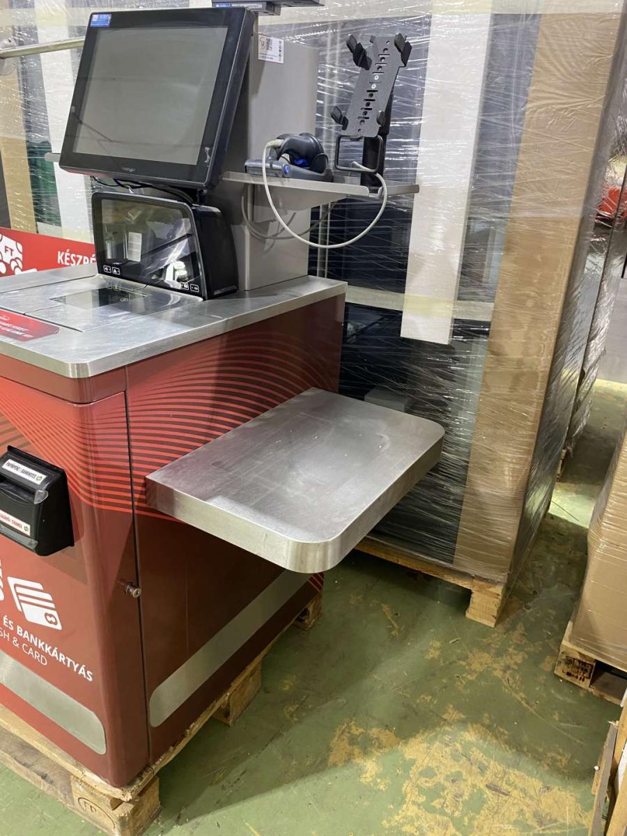 Önkiszolgáló kassza LAUREL – termékfotó bal oldalról