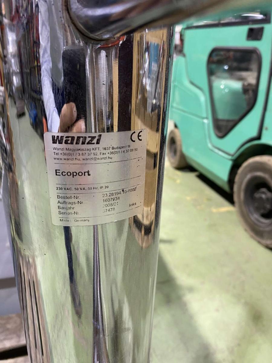 Wanzl Ecoport infrás beengedő kapu – termékfotó bal oldalról