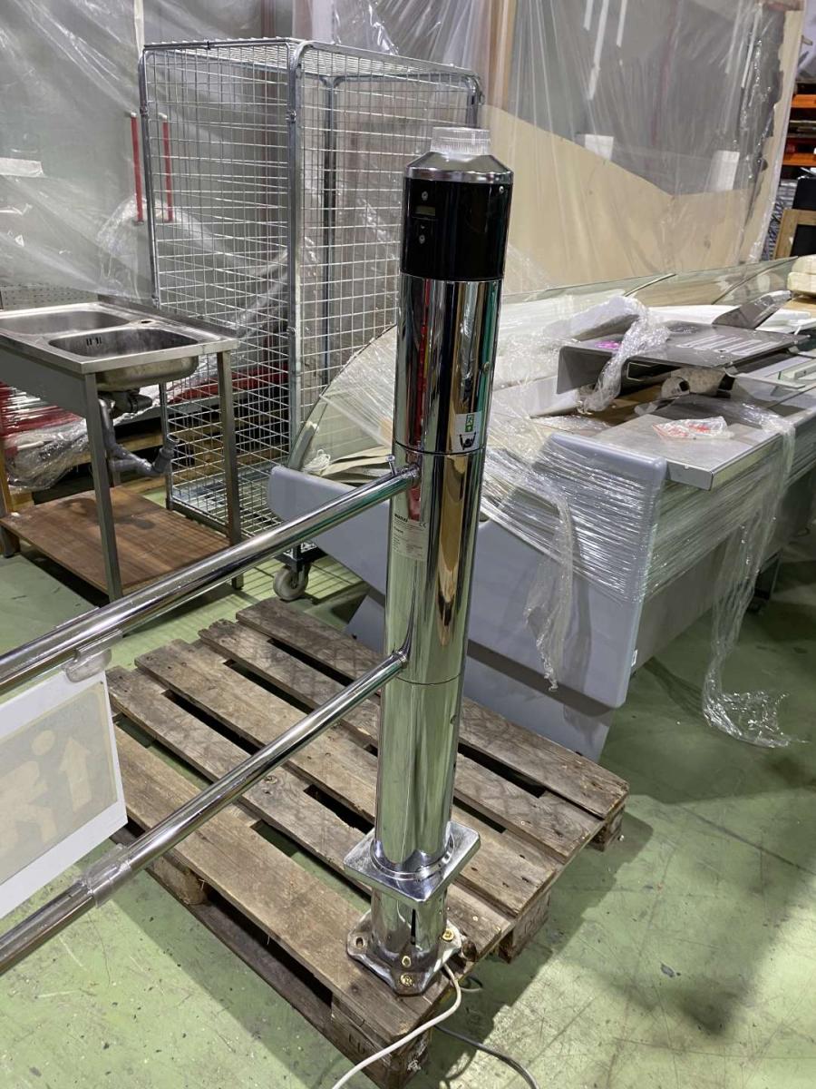 Wanzl Ecoport infrás beengedő kapu – termékfotó felülnézet