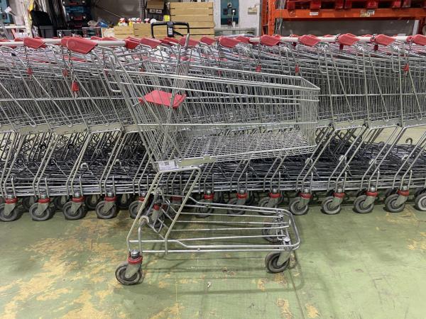 Wanzl D101 RC bevásárlókocsi szürke műanyagokkal