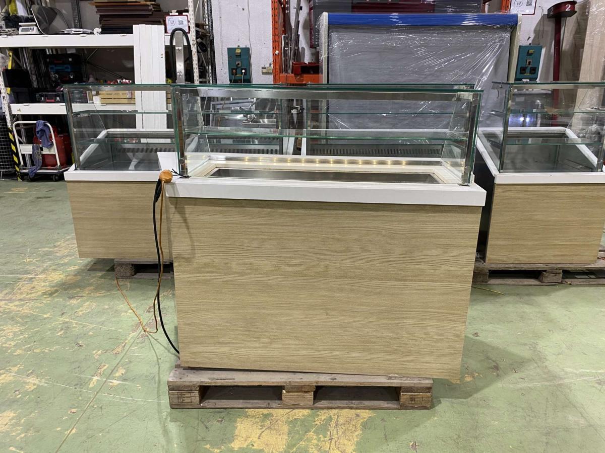 Snack convenience GN pult – termékfotó jobb oldalról