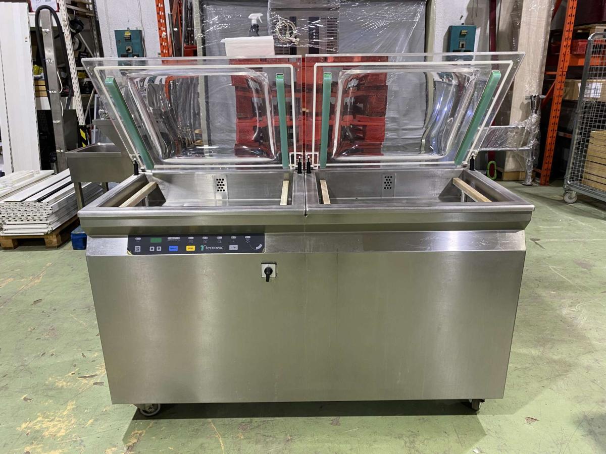 Duplakamrás Tecnovac vákuumozó ( vákumozó) – termékfotó elölnézet