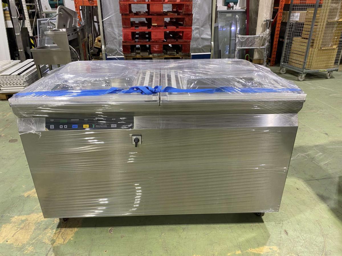 Duplakamrás Tecnovac vákuumozó ( vákumozó) – termékfotó alulnézet