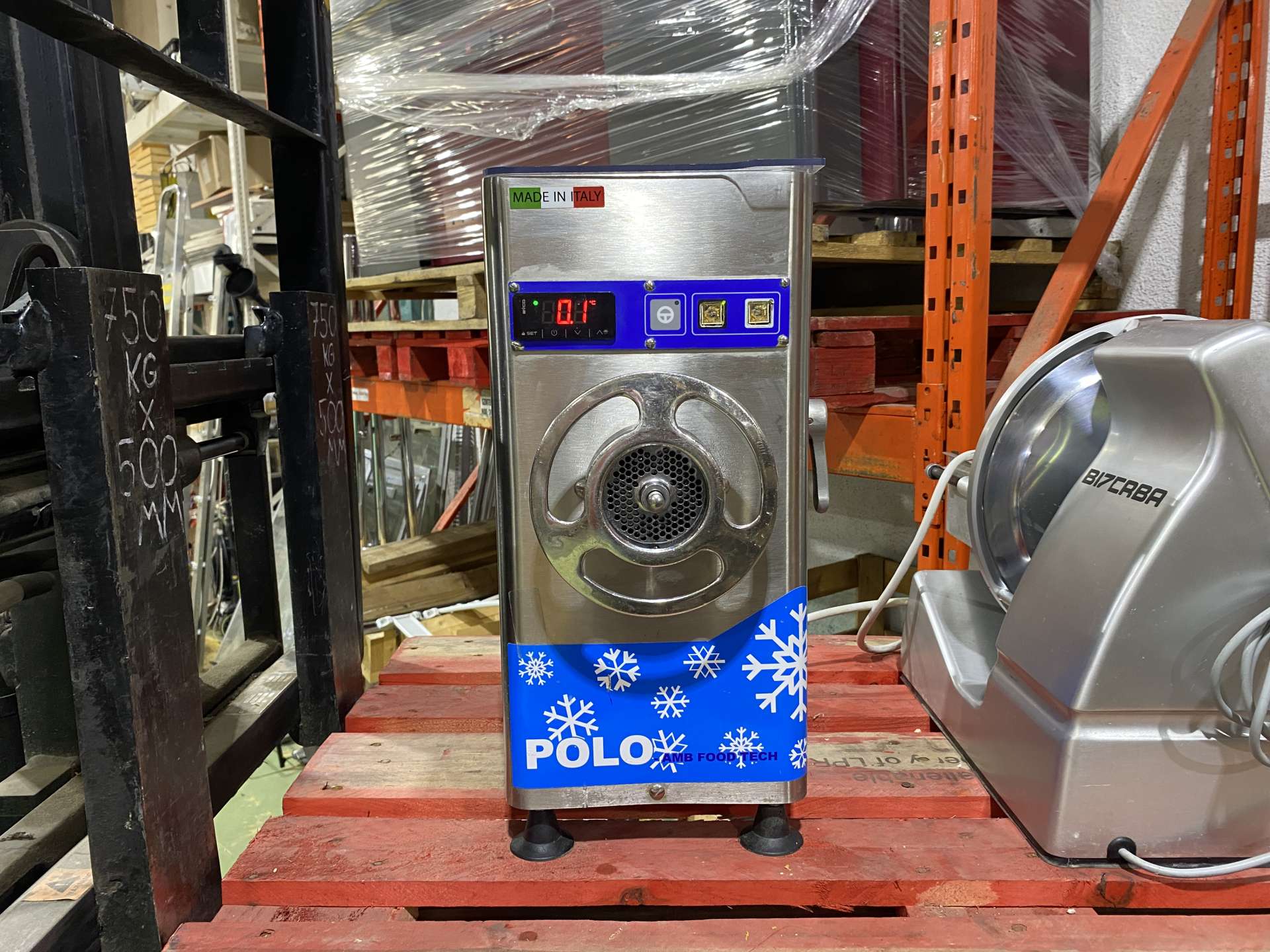 Hűtött fejes húsdaráló