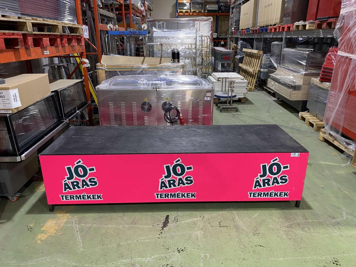 Akciós kihelyezés, sziget – termékfotó elölnézet