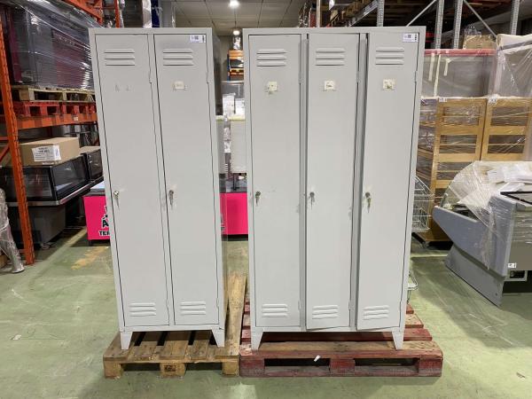 Öltözőszekrény, 2 ajtós METALOBOX PROJECT_ 2