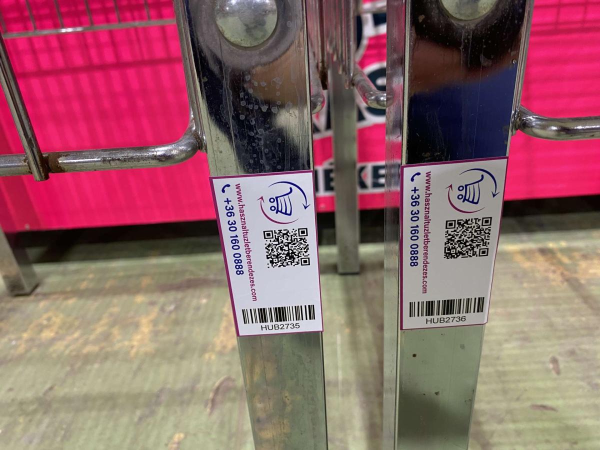 Másodkihelyezés, rácskosár, akciós kosár 60*60*80 "heavy" – termékfotó jobb oldalról