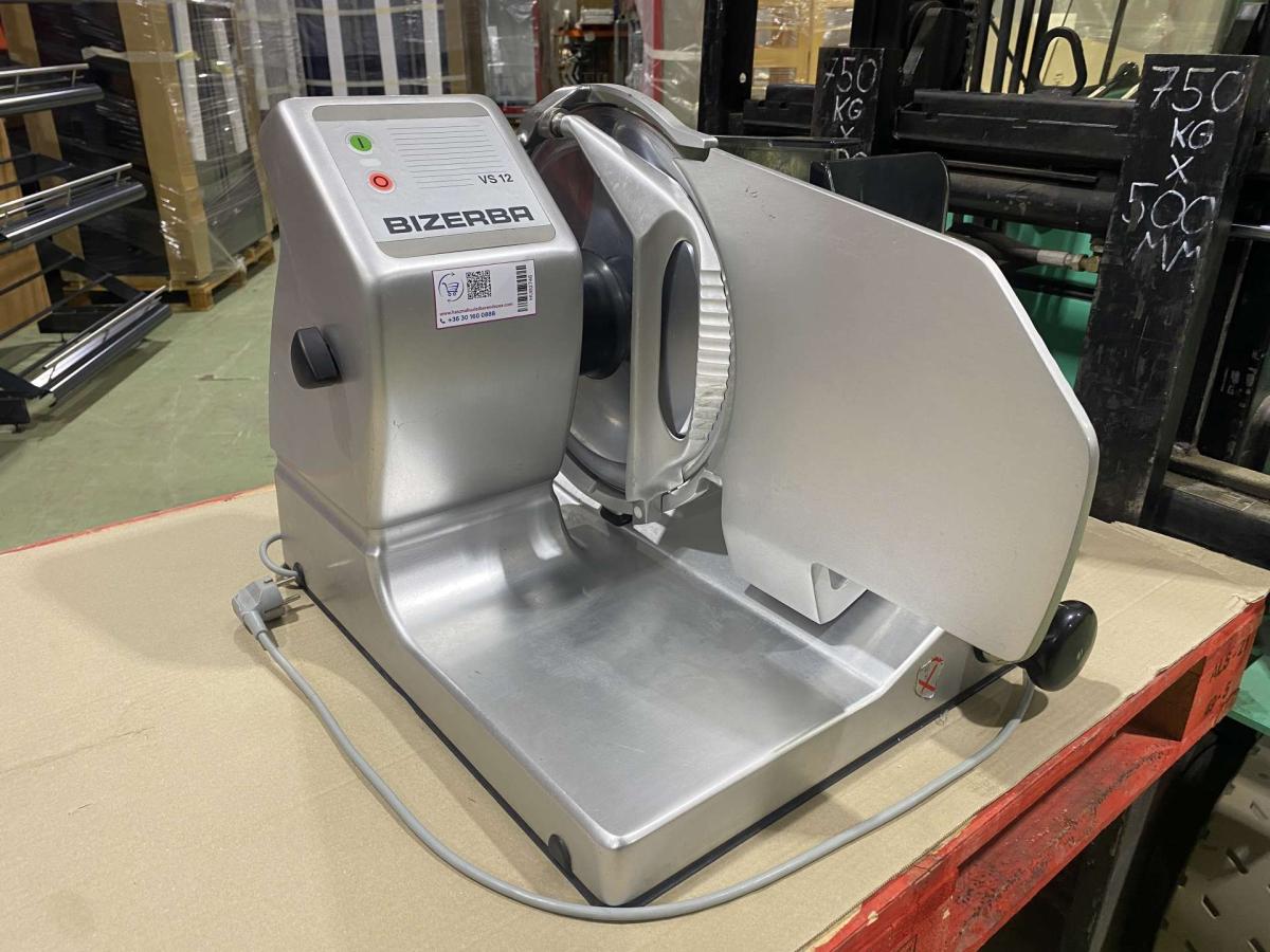 Bizerba VS 12 szeletelőgép – termékfotó elölnézet