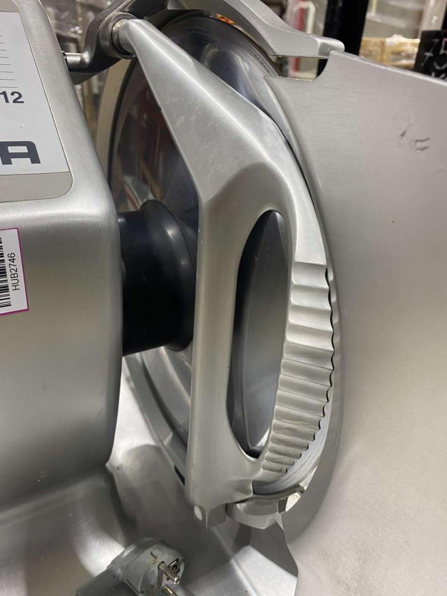 Bizerba VS 12 szeletelőgép – termékfotó felülnézet