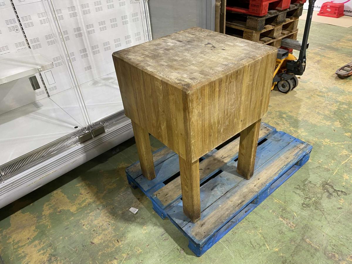 Hústőke, rakott tölgy – termékfotó hátulról